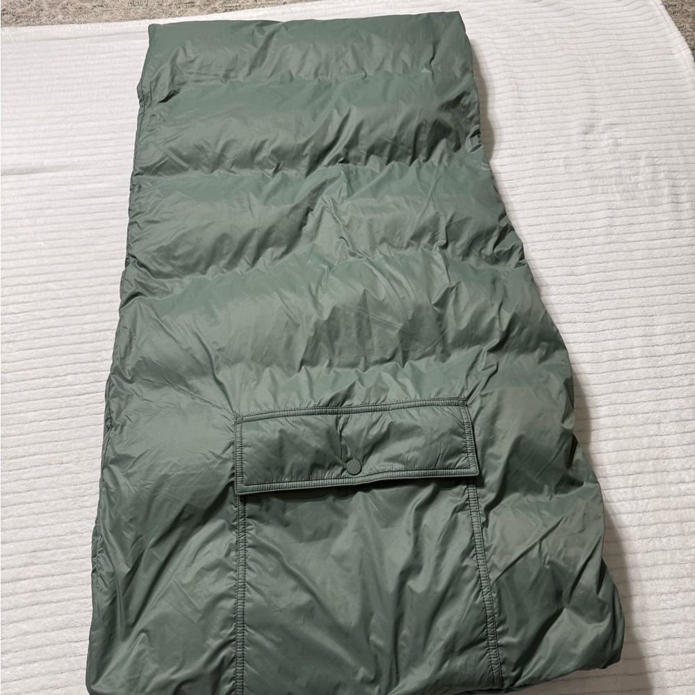 Fabletics Sage Green Puffer Coat - Picture 8 of 8